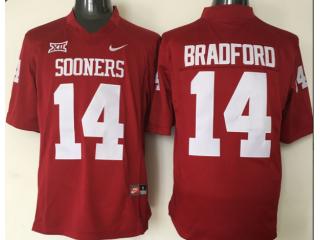 Oklahoma Sooners 14 Sam Bradford College Football Jersey Red