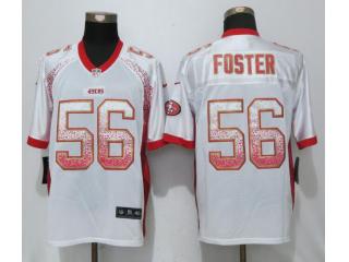 San Francisco 49ers 56 Reuben Foster Buckner Drift Fashion White Elite Jersey