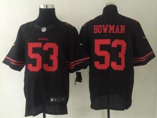 San Francisco 49ers 53 NaVorro Bowman Elite Football Jersey Black