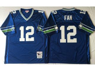 Seattle Seahawks 12 12th Fan Football Jersey Blue Retro