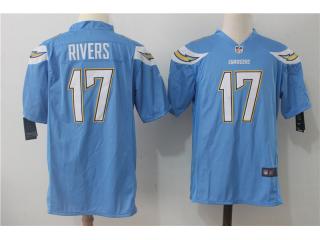San Diego Chargers 17 Philip Rivers Football Jersey Blue Fan Edition