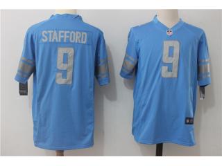 Detroit Lions 9 Matthew Stafford Football Jersey White Fan Edition