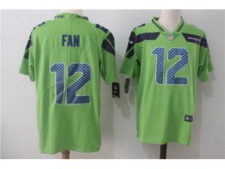 Seattle Seahawks 12 12th Fan Football Jersey Legend Green