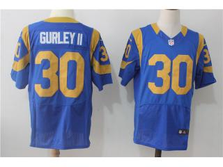 St. Louis Rams 30 Todd Gurley II Elite Football Jersey Blue