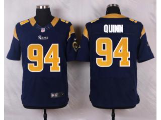 St. Louis Rams 94 Robert Quinn elite Football Jersey Navy Blue