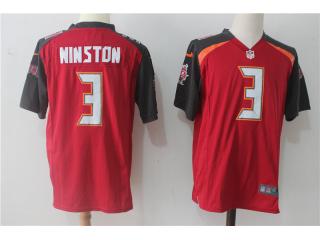 Tampa Bay Buccaneers 3 Jameis Winston Football Jersey Red Fan edition