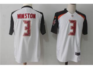 Tampa Bay Buccaneers 3 Jameis Winston Football Jersey White Fan edition