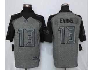 Tampa Bay Buccaneers 13 Mike Evans Stitched Gridiron Gray Limited Jersey
