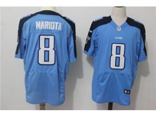 Tennessee Titans 8 Marcus Mariota elite Football Jersey Blue