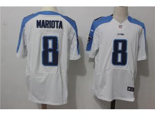 Tennessee Titans 8 Marcus Mariota elite Football Jersey White