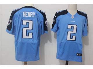 Tennessee Titans 2 Derrick Henry elite Football Jersey Blue