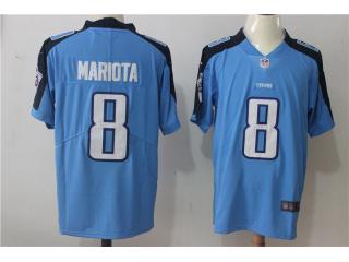Tennessee Titans 8 Marcus Mariota Football Jersey Legend Light blue