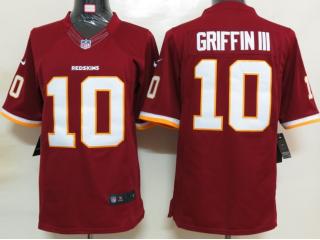 Washington Redskins 10 Robert Griffin III Red Limited Jersey