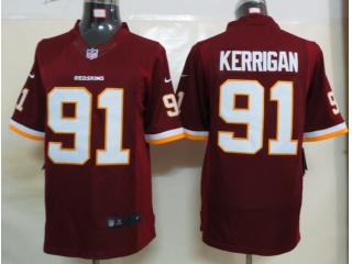 Washington Redskins 91 Ryan Kerrigan Red Limited Jersey