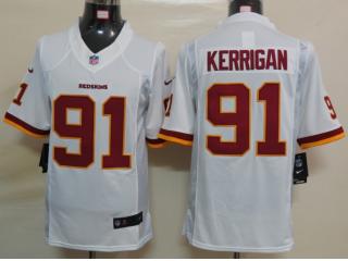 Washington Redskins 91 Ryan Kerrigan White Limited Jersey