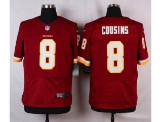 Washington Redskins 8 Kirk Cousins elite Football Jersey Red