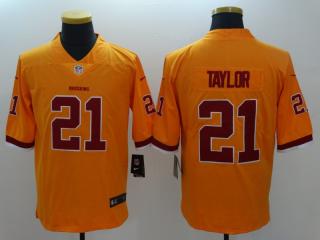 Washington Redskins 21 Sean Taylor Football Jersey Legend Yellow