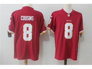Washington Redskins 8 Kirk Cousins Football Jersey Legend Red