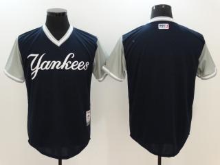 Men's 2017 Little League World Series New York Yankees Navy Jersey