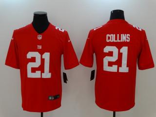 New York Giants 21 Landon Collins Football Jersey Legend Red