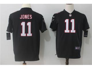 Youth Atlanta Falcons 11 Julio Jones Football Jersey Black