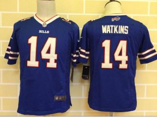 Youth Buffalo Bills 14 Sammy Watkins Football Jersey Blue