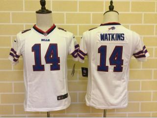 Youth Buffalo Bills 14 Sammy Watkins Football Jersey White