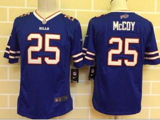 Youth Buffalo Bills 25 LeSean McCoy Football Jersey Blue