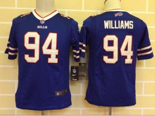 Youth Buffalo Bills 94 Mario Williams Football Jersey Blue