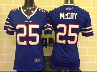 Women Buffalo Bills 25 LeSean McCoy Football Jersey Blue