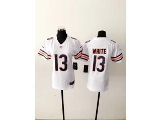 Women Chicago Bears 13 Kevin White Football Jersey