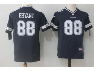 Youth Dallas Cowboys 88 Dez Bryant Football Jersey Navy Blue
