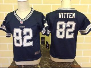 Toddler Dallas Cowboys 82 Jason Witten Football Jersey Navy Blue