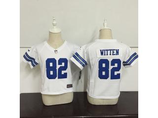 Toddler Dallas Cowboys 82 Jason Witten Football Jersey White