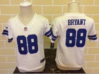 Toddler Dallas Cowboys 88 Dez Bryant Football Jersey White