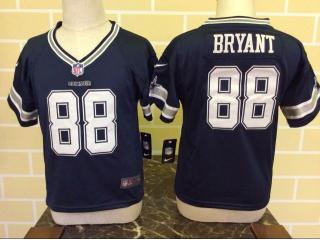 Toddler Dallas Cowboys 88 Dez Bryant Football Jersey Navy Blue