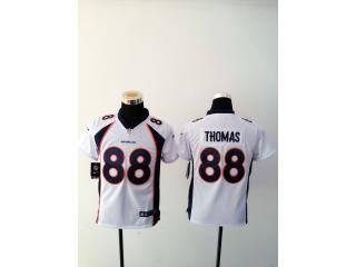 Youth Denver Broncos 88 Demaryius Thomas Football Jersey White