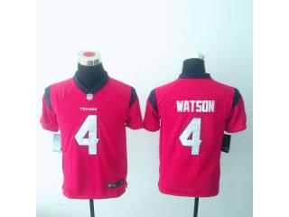 Youth Houston Texans 4 Deshaun Watson Football Jersey Red