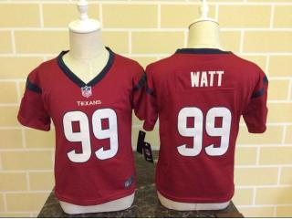 Toddler Houston Texans 99 JJ Watt Football Jersey Red