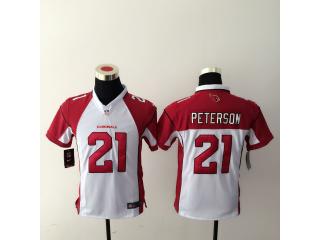 Youth Arizona Cardinals 21 Patrick Petersons Football Jersey White