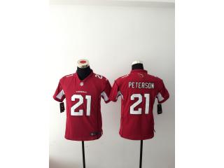 Youth Arizona Cardinals 21 Patrick Petersons Football Jersey Red
