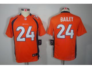 Denver Broncos 24 BAILEY Football Jersey Orange