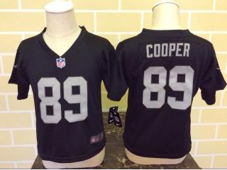 Toddler Oakland Raiders 89 Amari Cooper Football Jersey Black