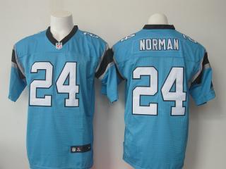 Carolina Panthers 24 Josh Norman Elite Football Jersey Blue