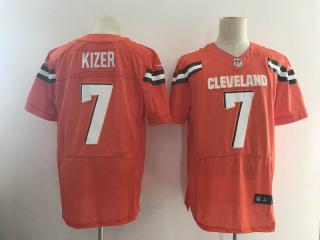 Cleveland Browns 7 DeShone Kizer Elite Football Jersey Orange