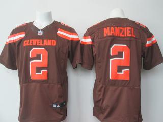 Cleveland Browns 2 Johnny Manziel elite Elite Football Jersey Brown