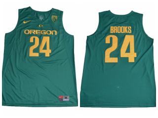 2017 Oregon Ducks 24 Dillon Brooks College Basketball Jersey Green