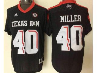 Texas A&M Aggies 40 Von Miller College Football Jersey Black