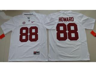 Alabama Crimson Tide 88 O.J Howard College Football Jersey White