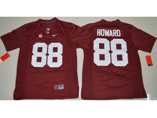 Alabama Crimson Tide 88 O.J Howard College Football Jersey Red